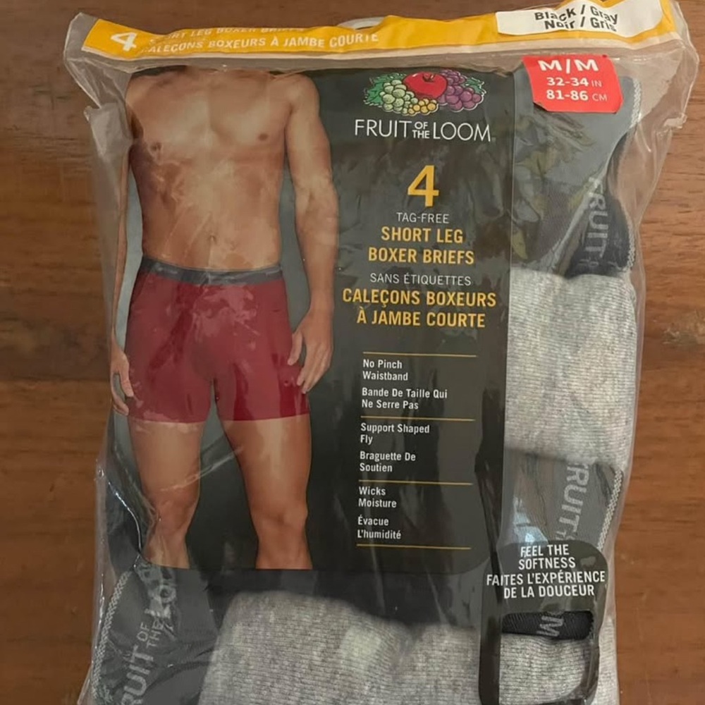 Brand New Fruit of the Loom Boxers Breifs
